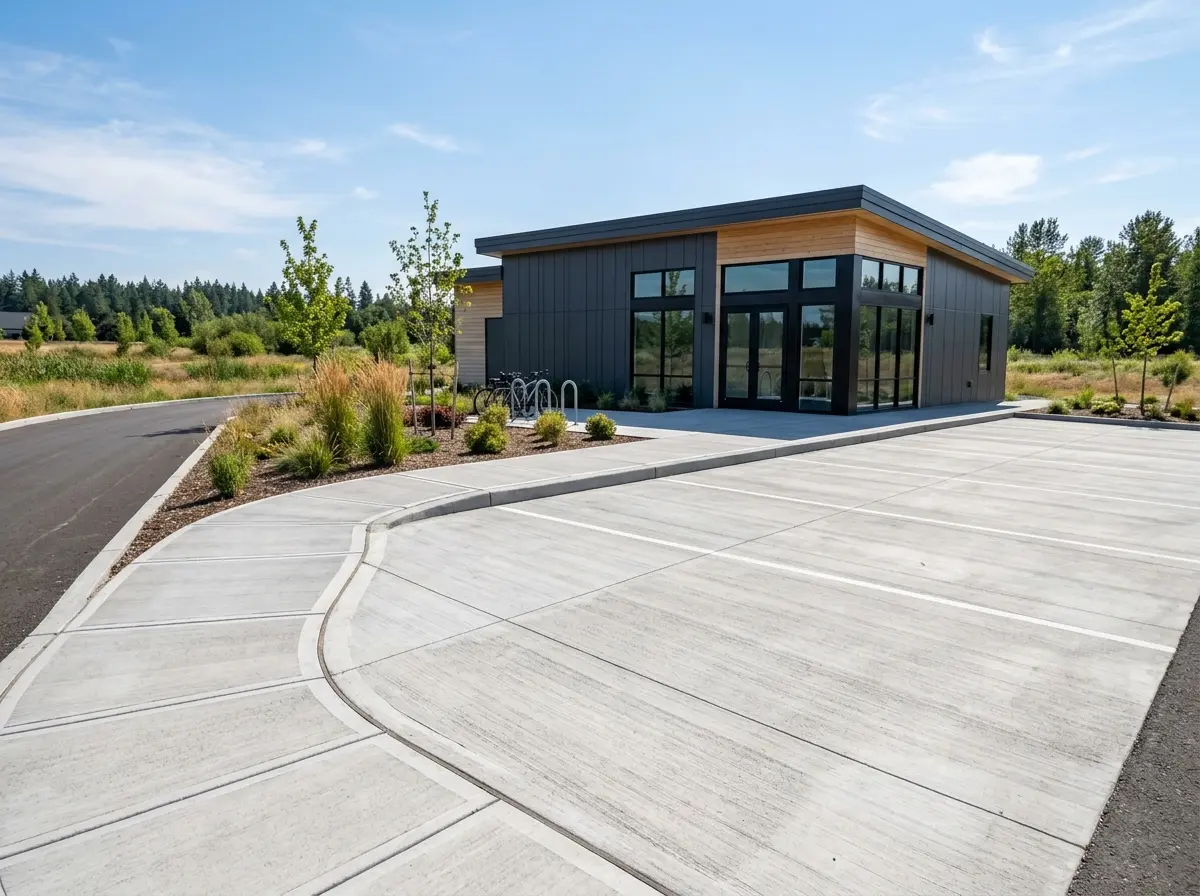 Commercial concrete flatwork